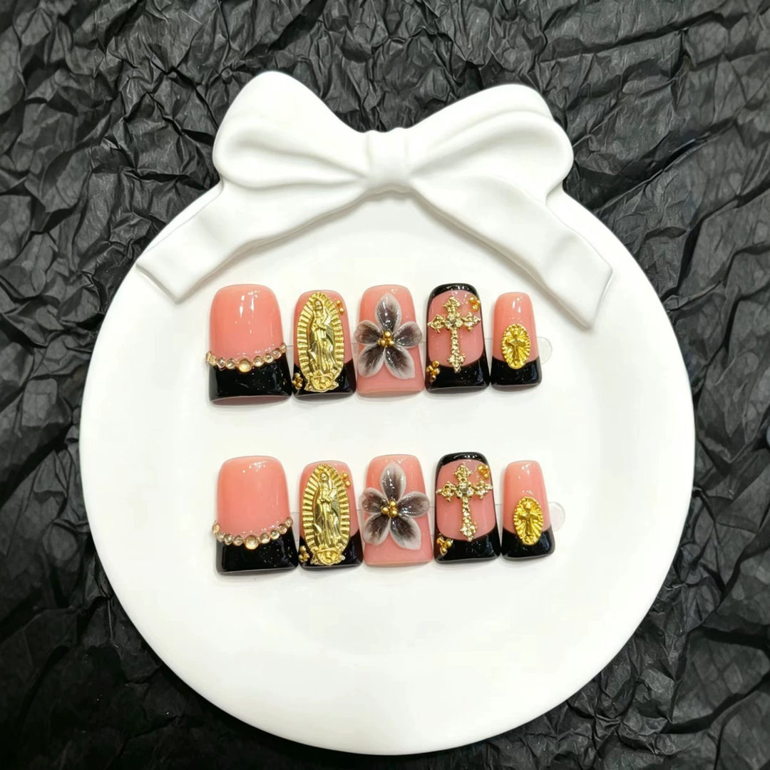 Decorative Artisan Press-On Nail Art Set
