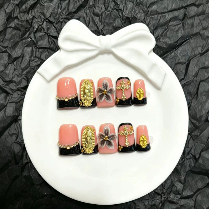 Decorative Artisan Press-On Nail Art Set