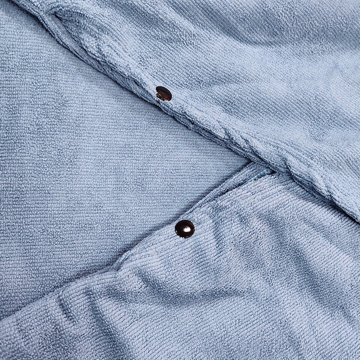 Fluffy Hooded Bath Poncho Stornfield
