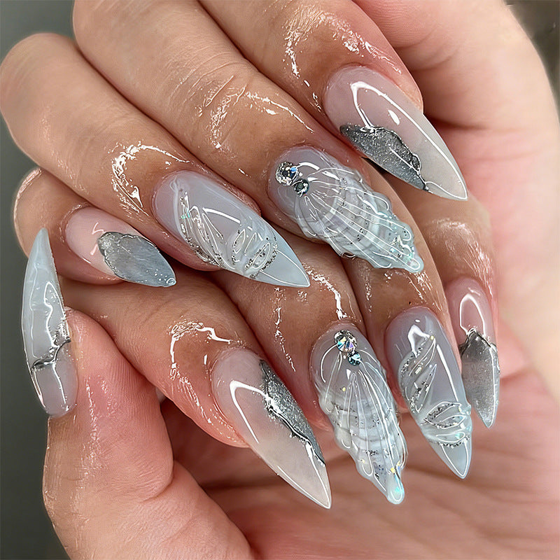 Luxury 3D Nail Tips Set Stornfield
