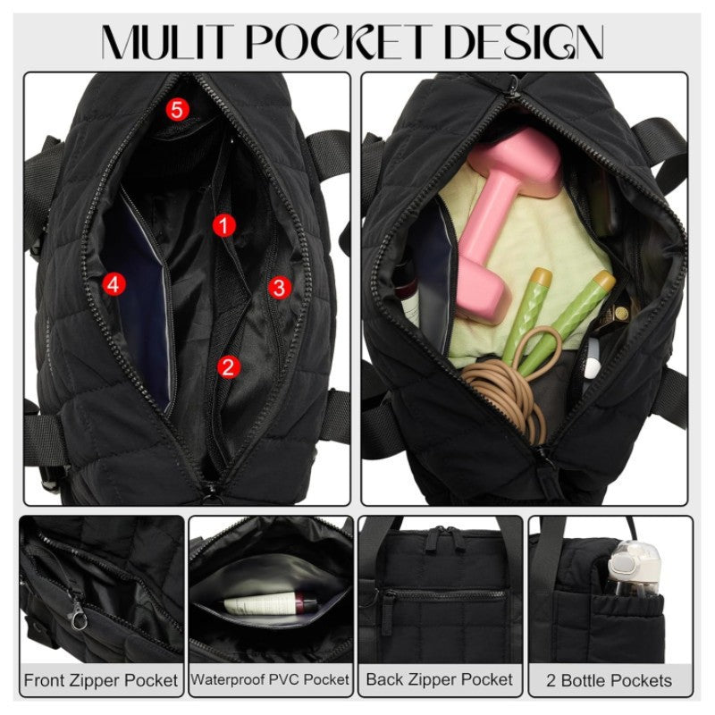 Versatile sports bag with removable accessories Stornfield