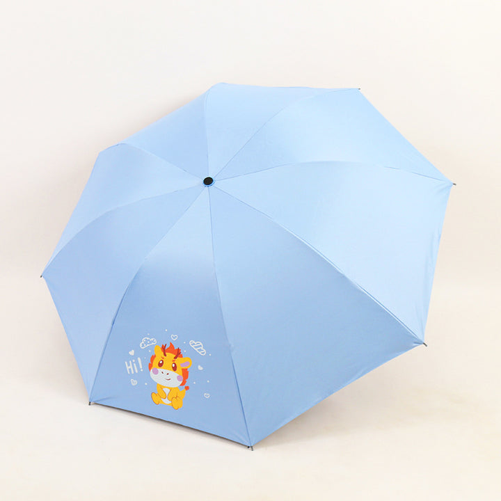 Women's Folding Umbrella with Fun Animal Design Stornfield