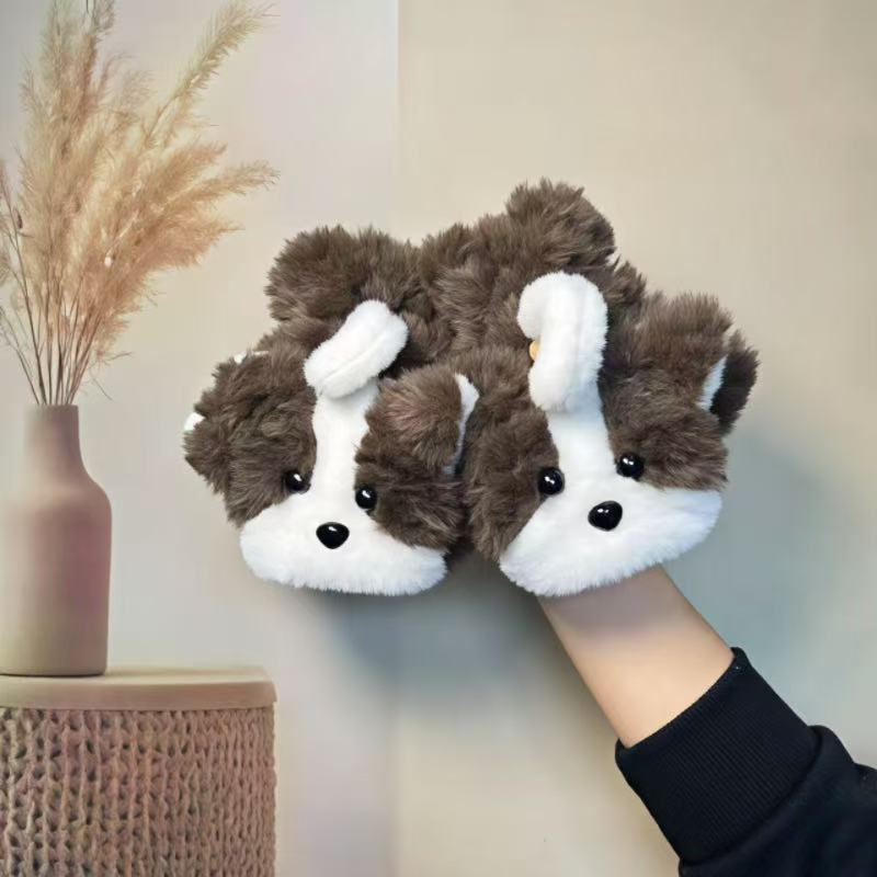 Cute Cartoon-Themed Plush Slippers Stornfield