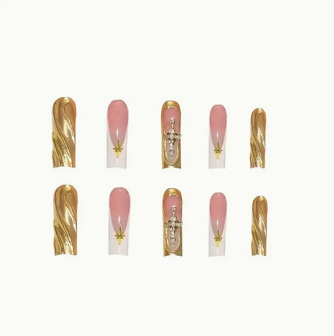 Extravagant Decorative Acrylic Nail Art Enhancements Stornfield