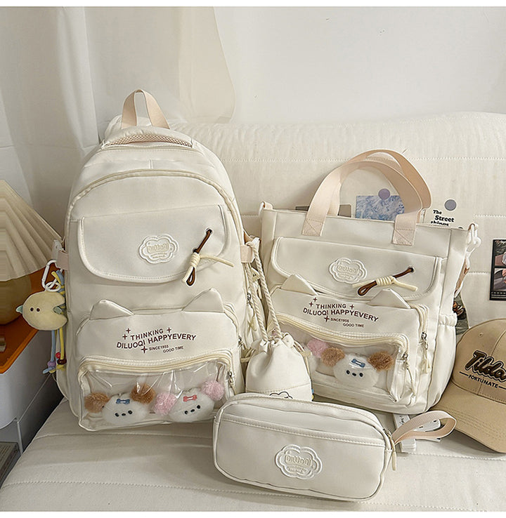 Multi-Functional School Backpack and Tote Bundle Stornfield