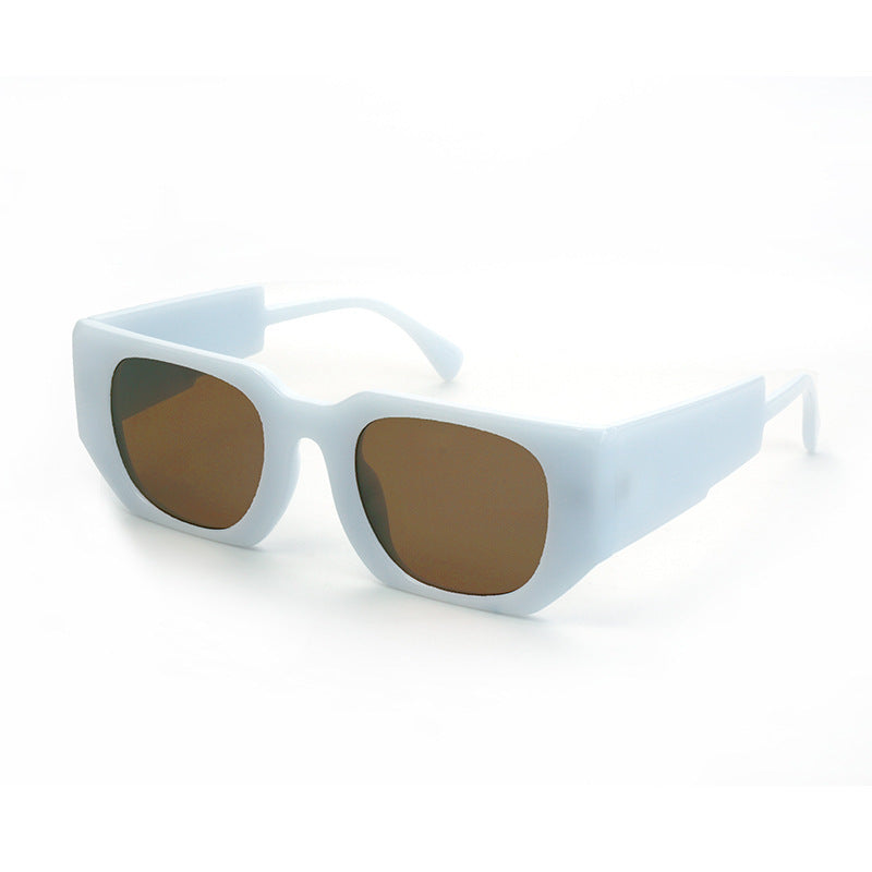Women's fashion sunglasses with angular frame and UV protection Stornfield