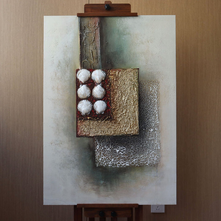 Textured Mixed Media Wall Art
