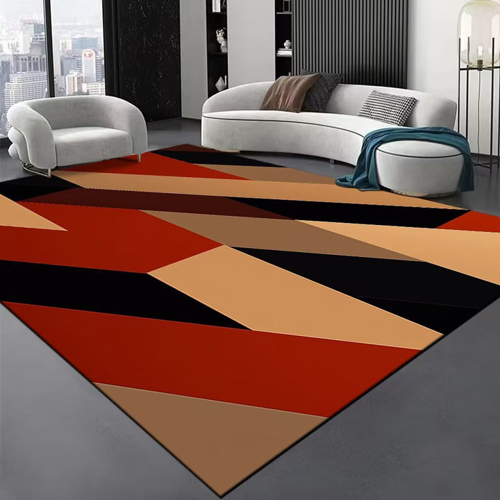 Abstract Swirl Area Rug Stornfield