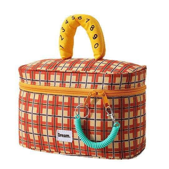 Stylish Multi-Compartment Cosmetic Case Stornfield