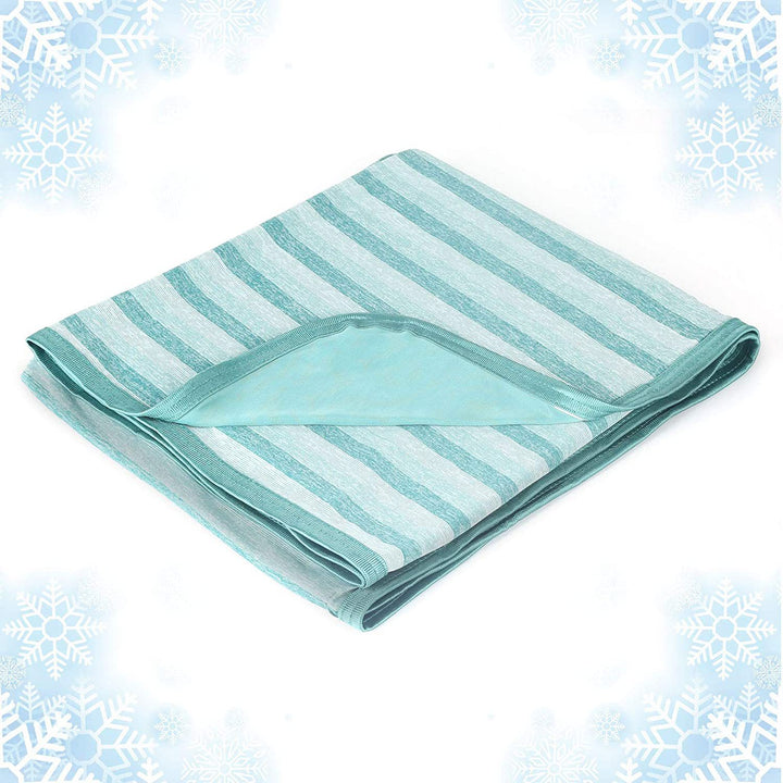 Women Soft and Breathable Striped Fleece Blanket Stornfield
