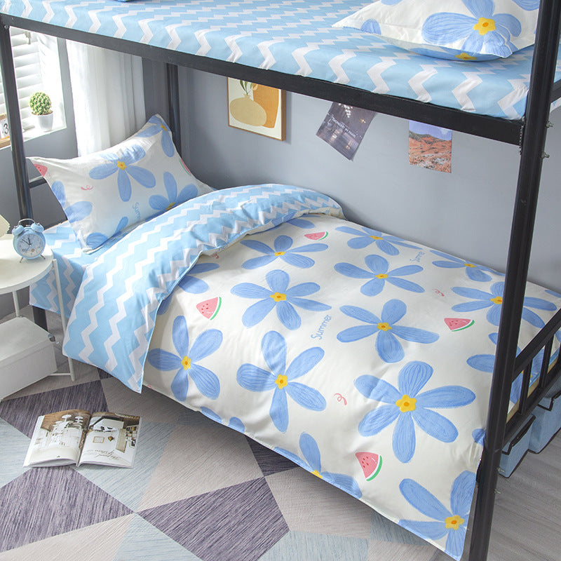 Children's Playful Striped Bedding Set