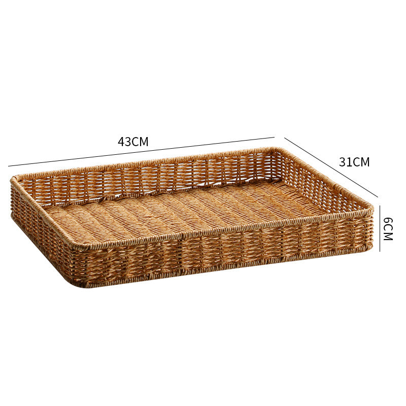 Handwoven Decorative Storage Tray Stornfield