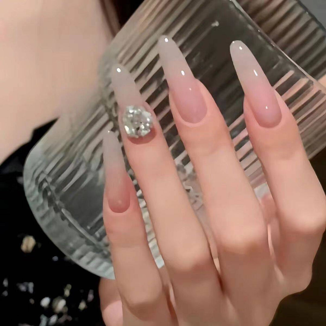 Elegant Ombre Long Stiletto Press-On Nails Stornfield
