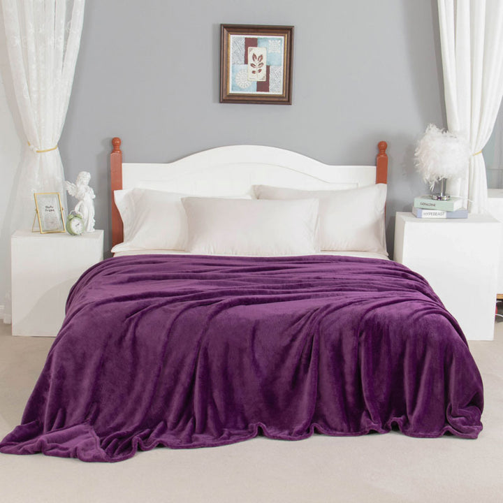 Plush Fleece Throw Blanket Stornfield