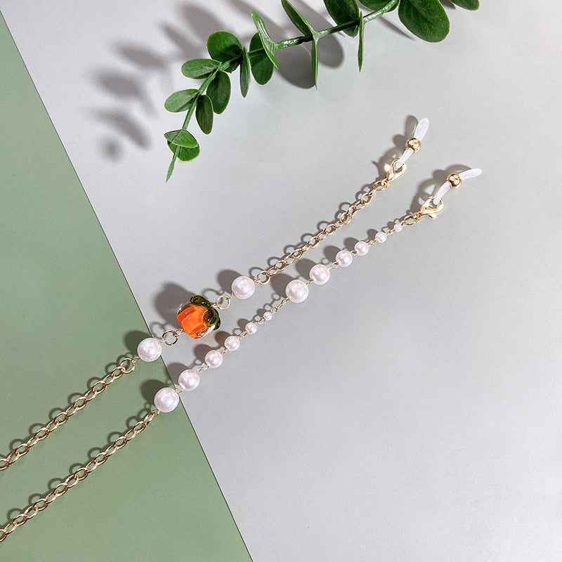 Elegant necklace with pearls and rubies Stornfield