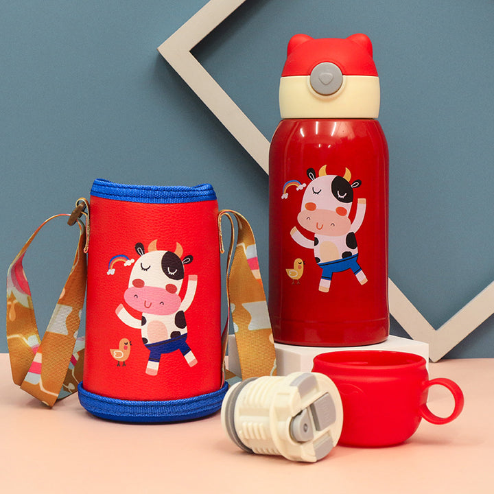 Ladies Insulated Water Bottle with Animal Design Stornfield