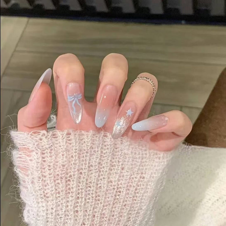 Creative Thematic Press-On Nail Design Stornfield