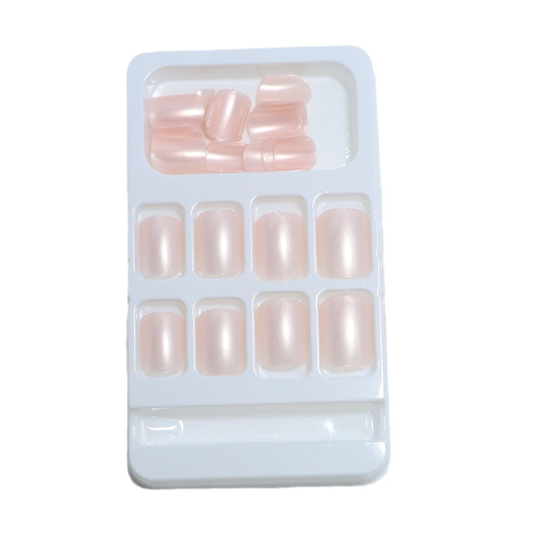 Premium Press-On Nail Kit with Natural Finish Stornfield