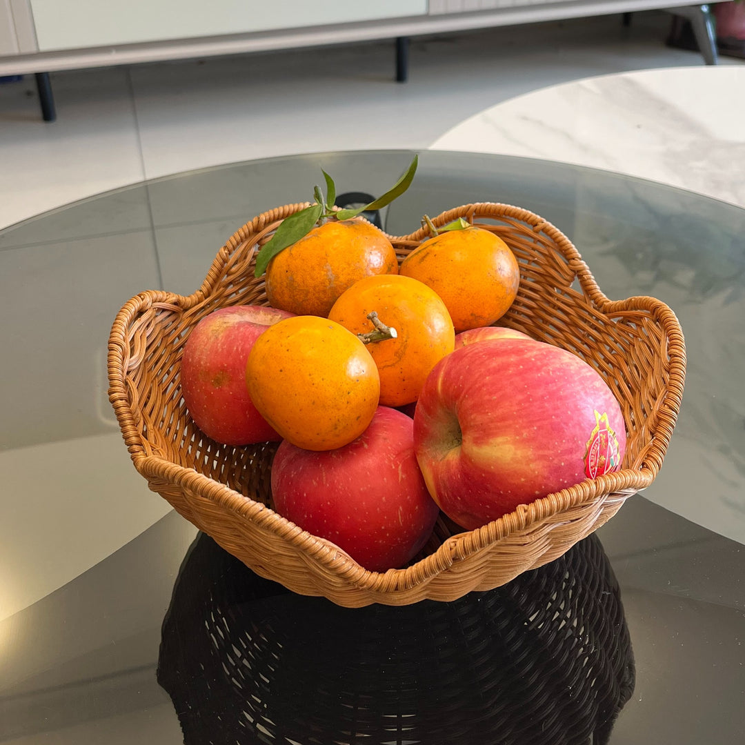 Ladies Decorative Basket in Flower Shape Stornfield