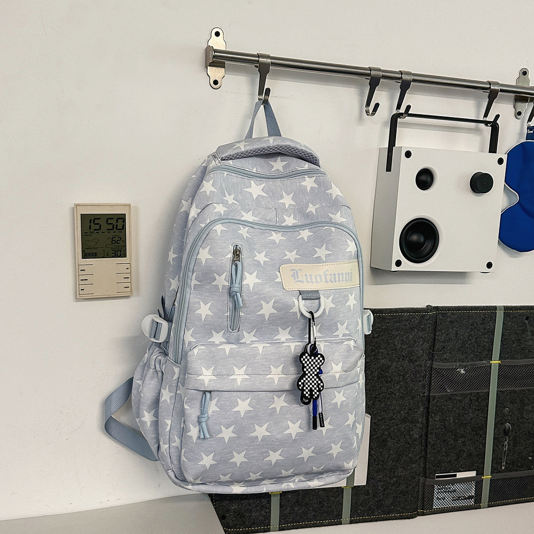 Casual Star-Patterned Backpack Stornfield 1791205638