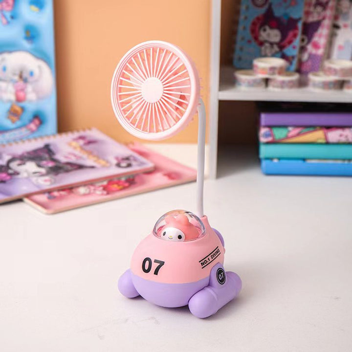 Adorable Cartoon-Themed Desk Fan Stornfield