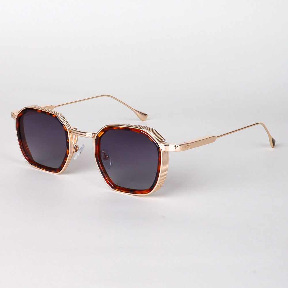 Ladies stylish sunglasses in modern octagonal design with high-quality polarized lenses Stornfield