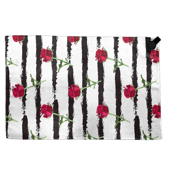 Towel with modern circular pattern Stornfield