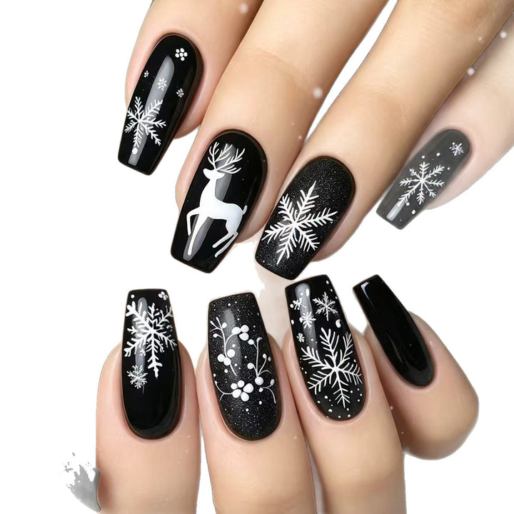 Winter-Themed 3D Nail Art Stornfield