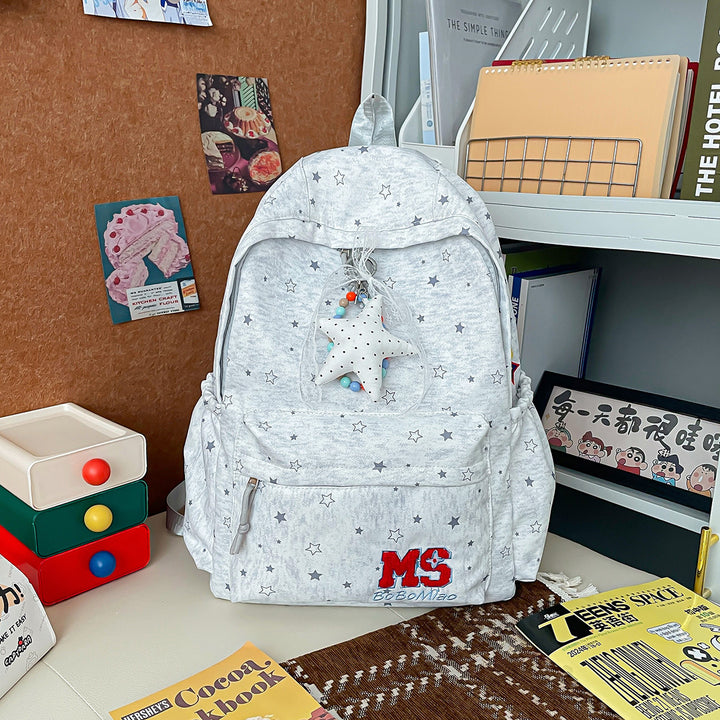 Star-Patterned Casual Backpack Stornfield 1791205609