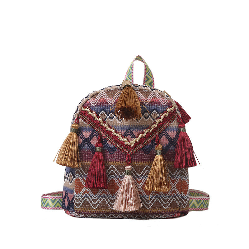 Embroidered Mini Sling Bag