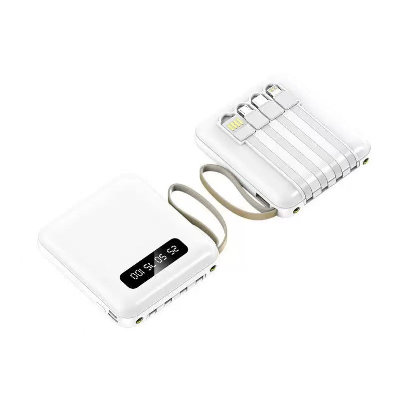 Multifunctional Powerbank with Integrated Cable Stornfield