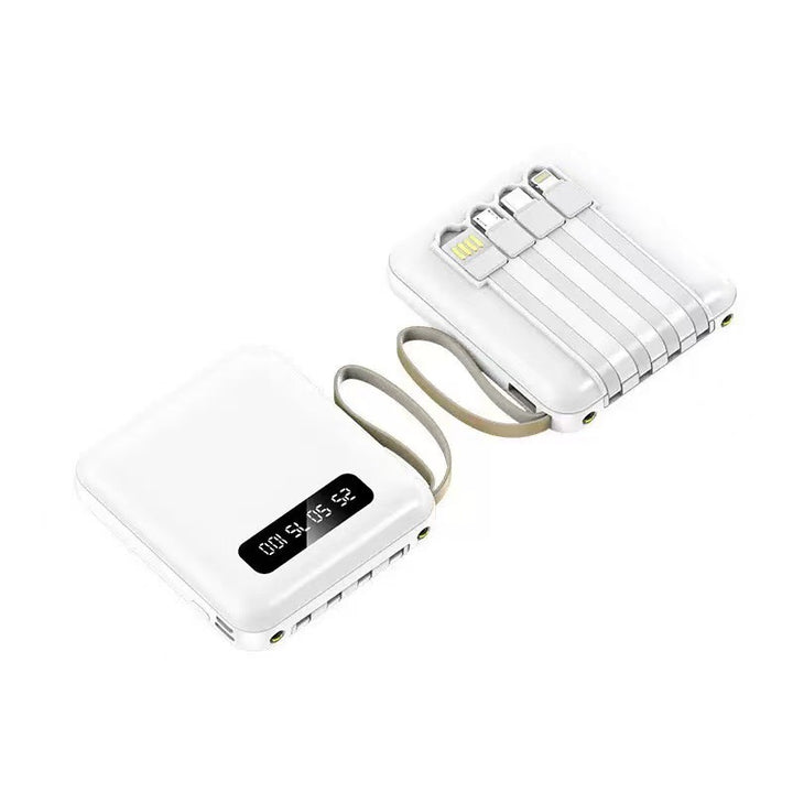 Multifunctional Powerbank with Integrated Cable Stornfield