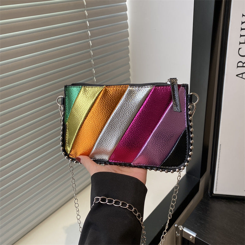 Colorful Metallic Chic Crossbody Bag Stornfield