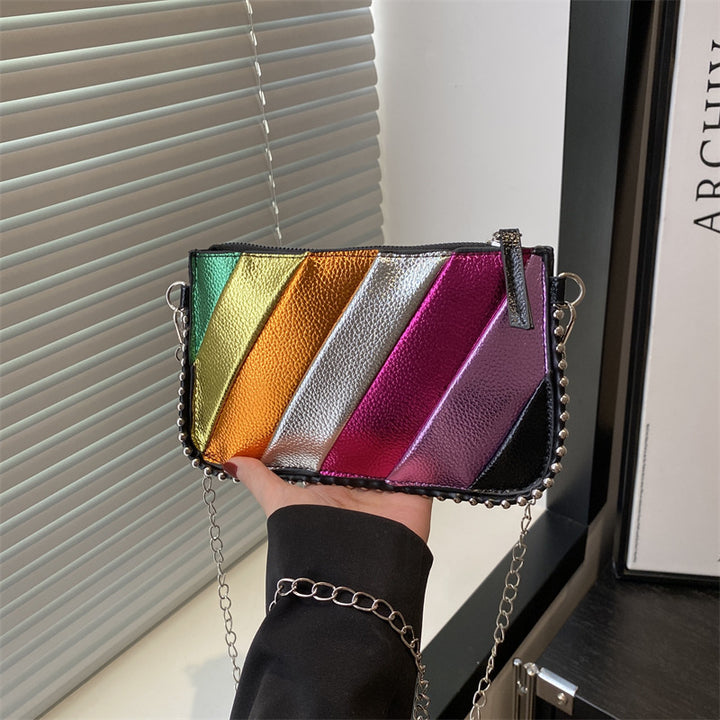 Colorful Metallic Chic Crossbody Bag Stornfield