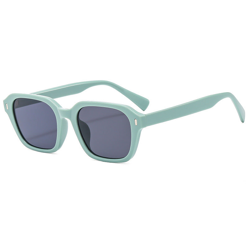 Ladies Square Sunglasses with Stylish Transparent Frame and UV Protection Stornfield