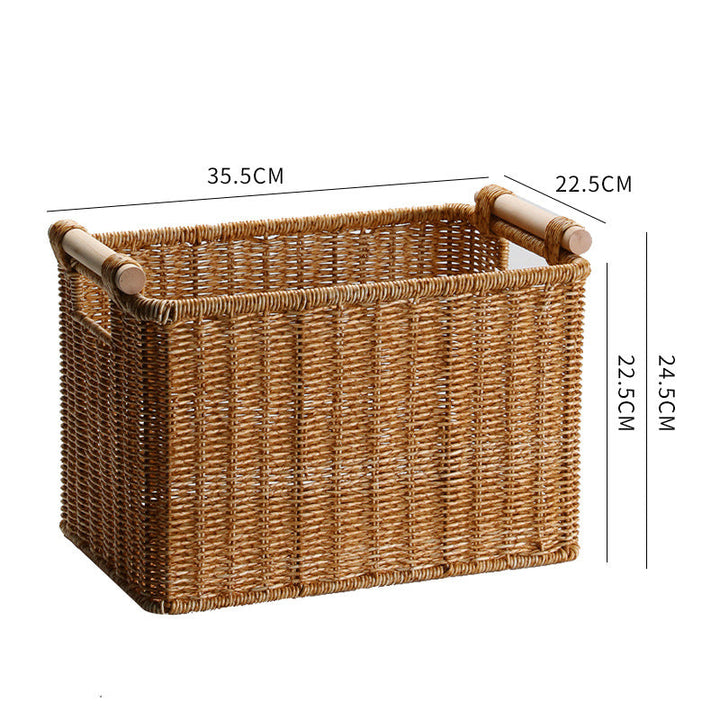 Natural Fiber Storage Basket Stornfield
