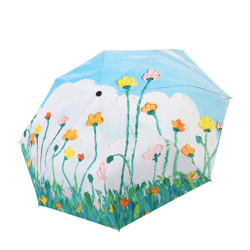 Women's umbrella with floral patterns Stornfield