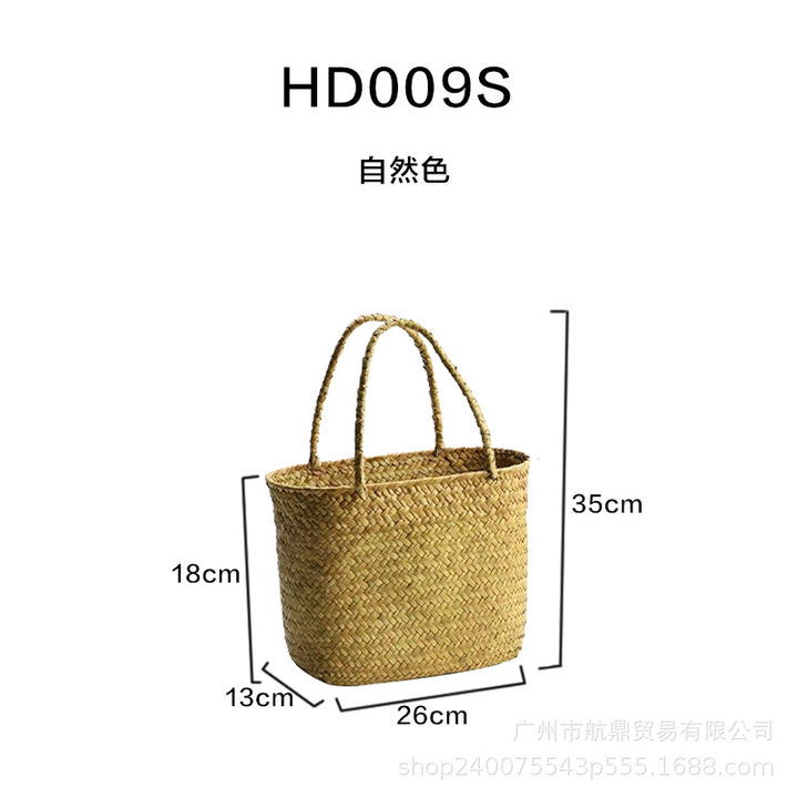Women's Natural Woven Tote Stornfield