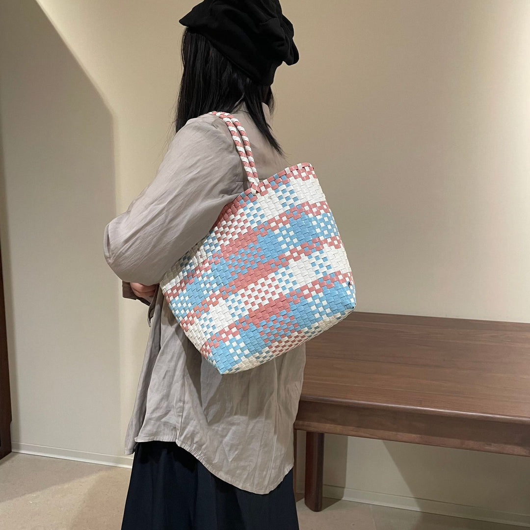 Handwoven shopping and beach bag Stornfield