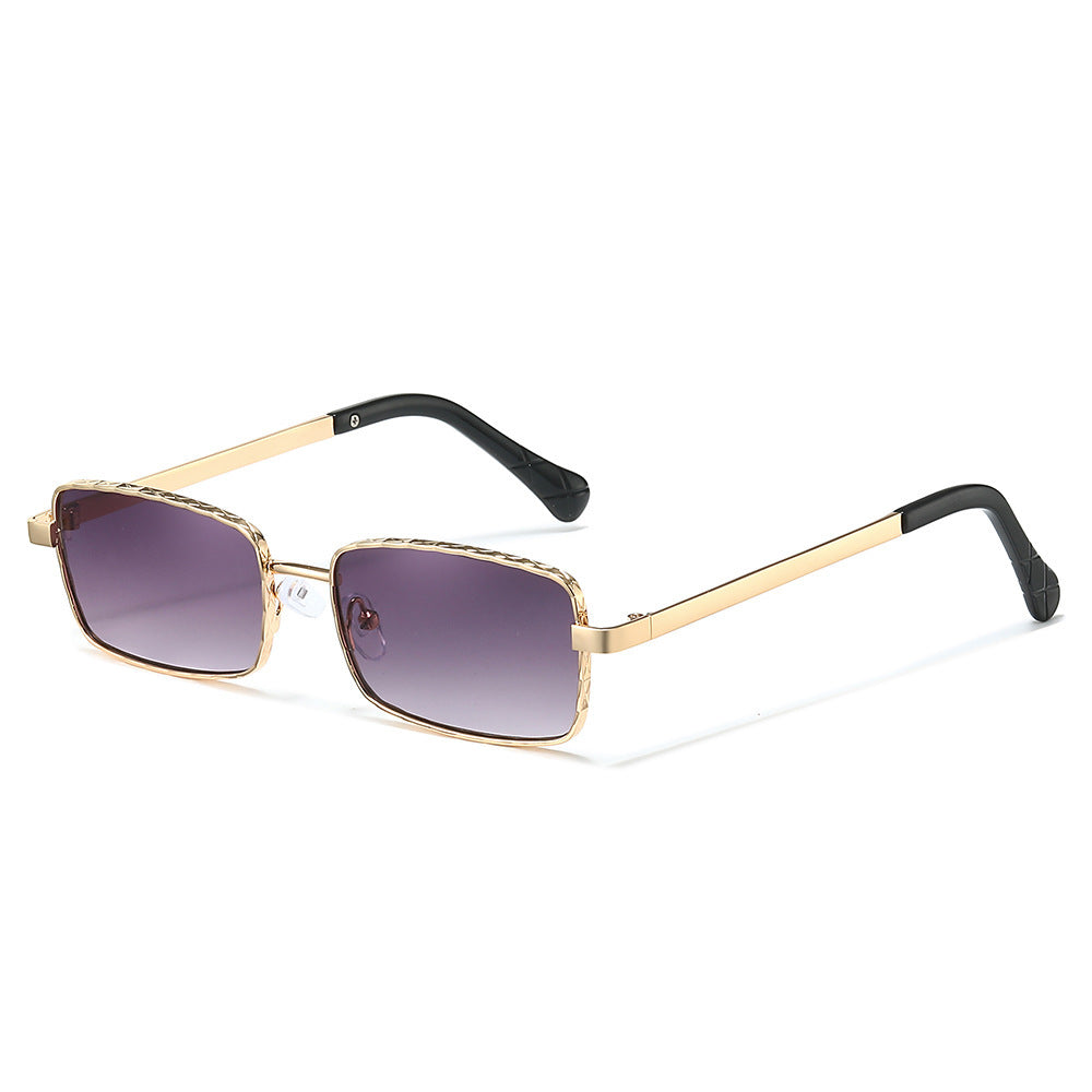 Sleek Minimalist Rectangular Sunglasses Stornfield