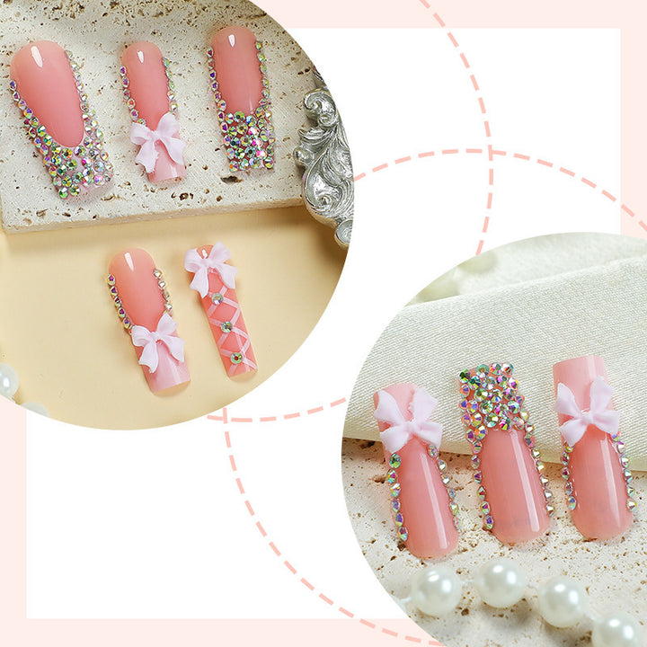 Decorative Press-On Nail Art Set Stornfield