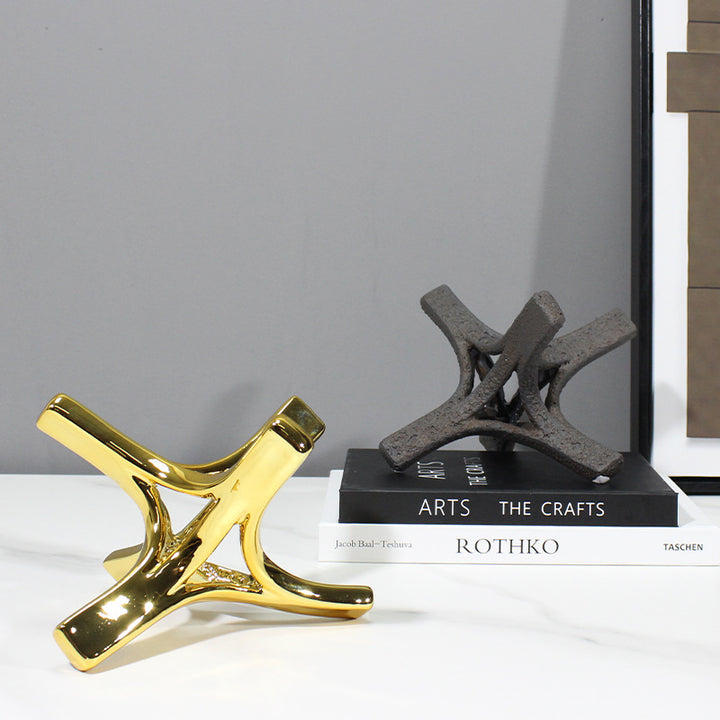 Modern Sculptural Decorative Accent