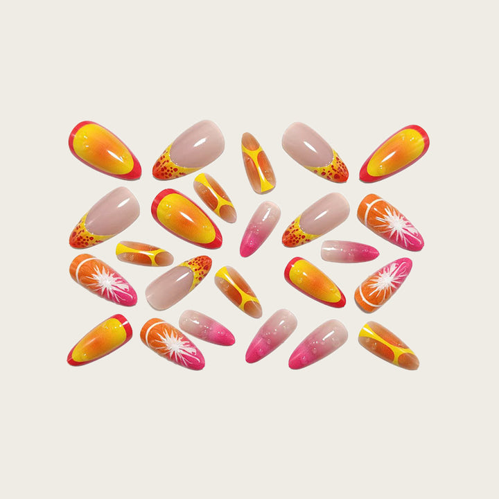 Artificial nails with fruity design Stornfield