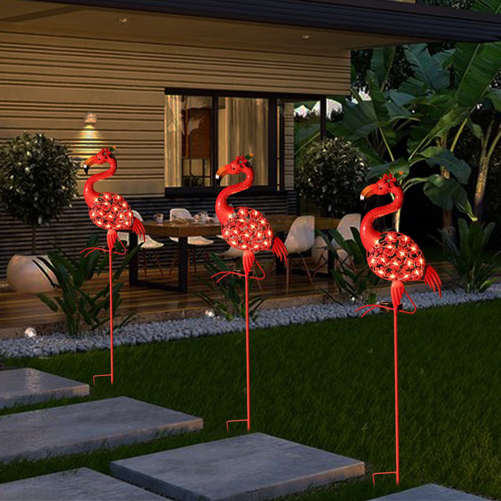 Decorative Metal Peacock Garden Stake Sculpture With Integrated LED Fairy Lights And Weatherproof Outdoor Stake Stornfield