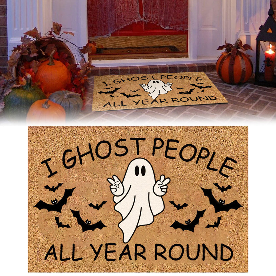 Halloween-Themed Decorative Doormat