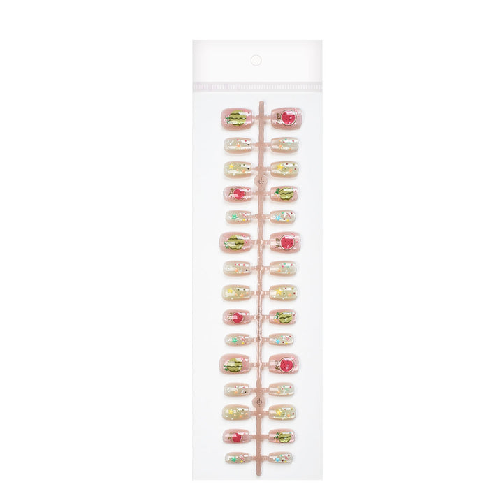 Artistic Floral Design Press-On Nails Stornfield