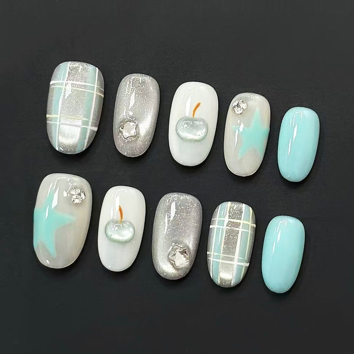 Elegant Nail Art Press-On Set