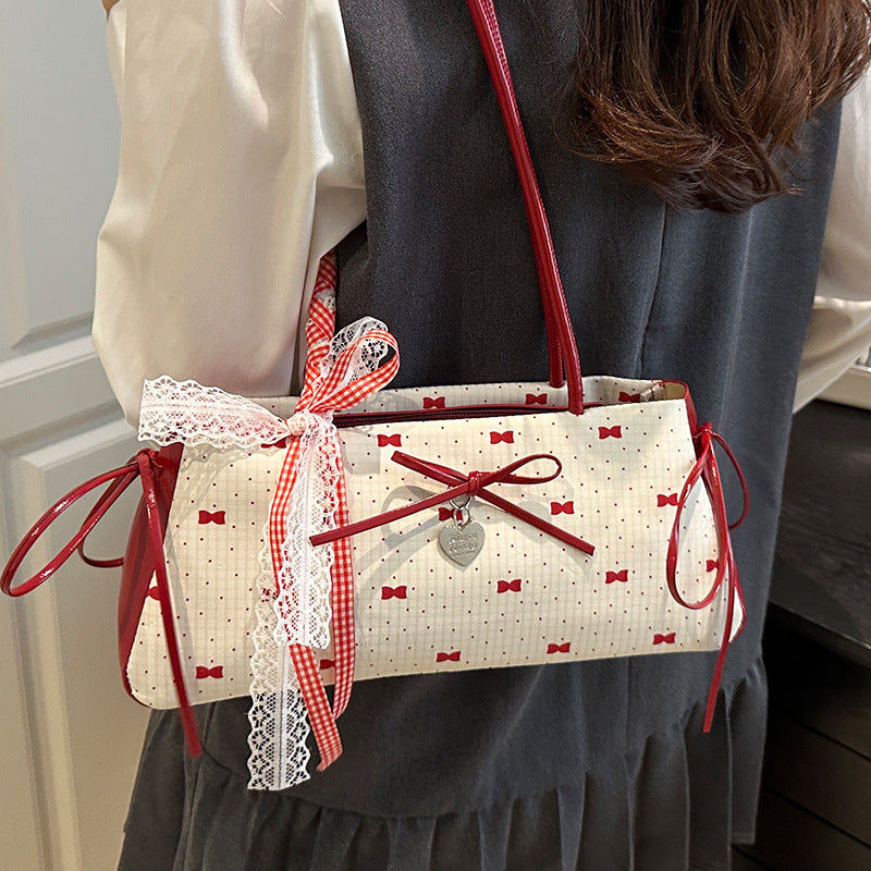 Elegant Floral Embroidered Handbag