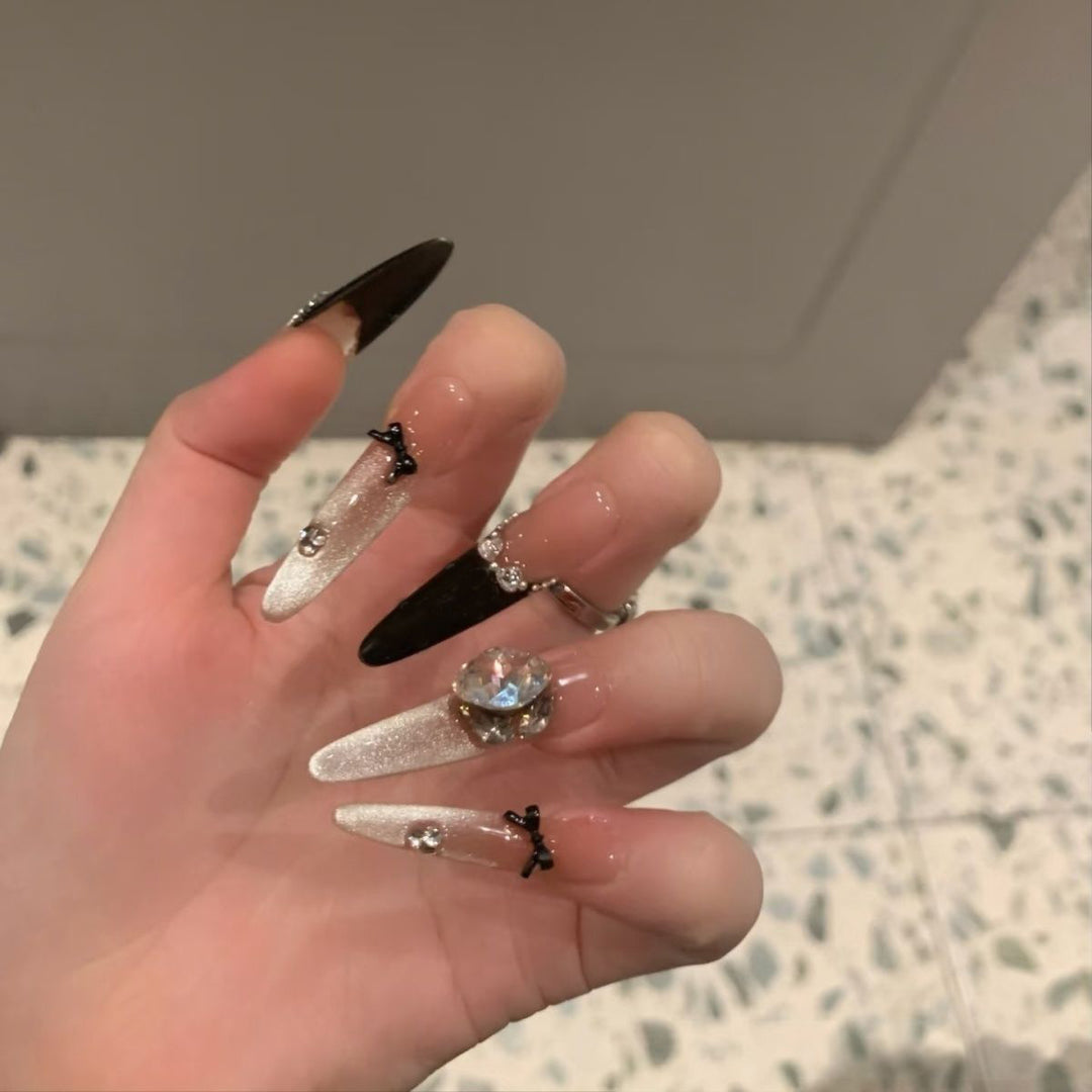 Stylish Stiletto Press-On Nail Extensions Stornfield