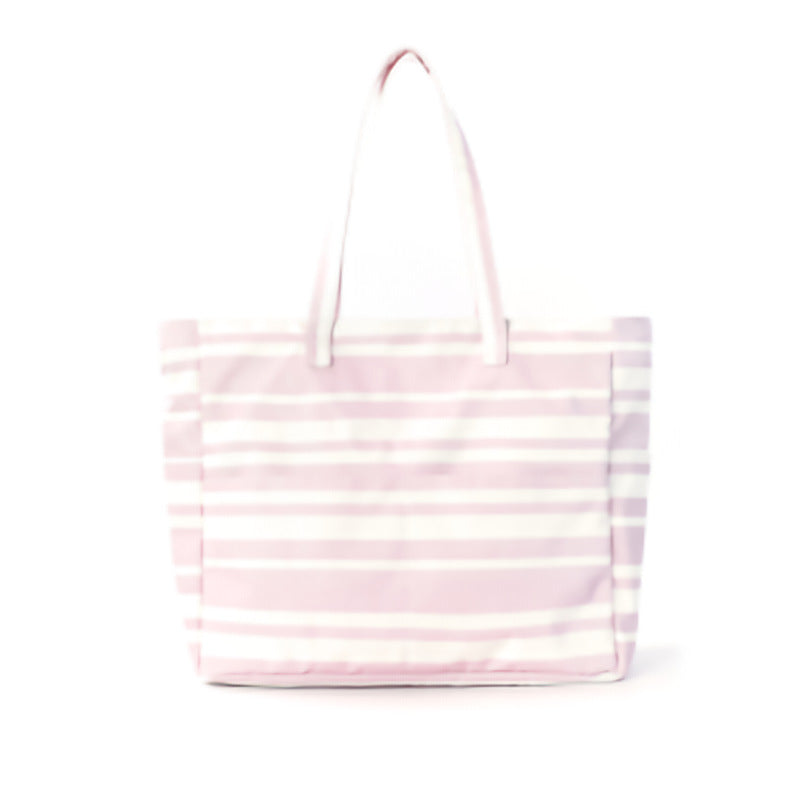 Spacious and Stylish Shopping Bag with Striped Pattern Stornfield